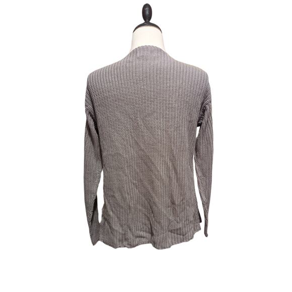 Milano Draping Open Front Cardigan Sweater Size L - Picture 4 of 4